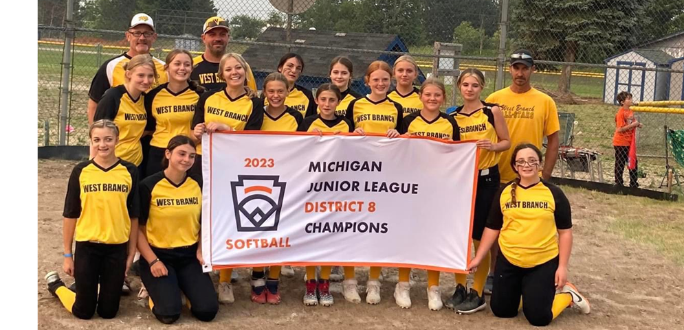 District 8 Jr. Softball Champions